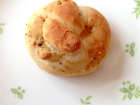 バジルのソフトプレッツェル